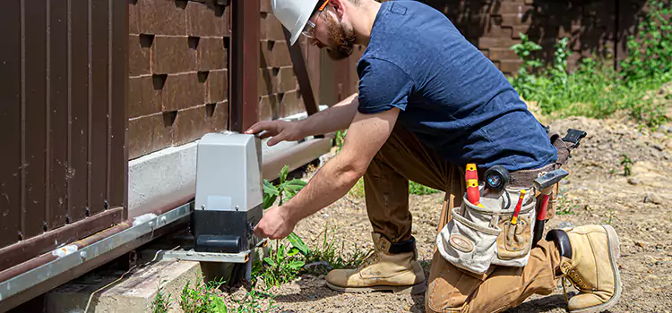 Electric Driveway Gate Installation Muskogee