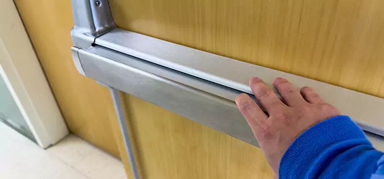 Installing a Push Bar on a Door Muskogee